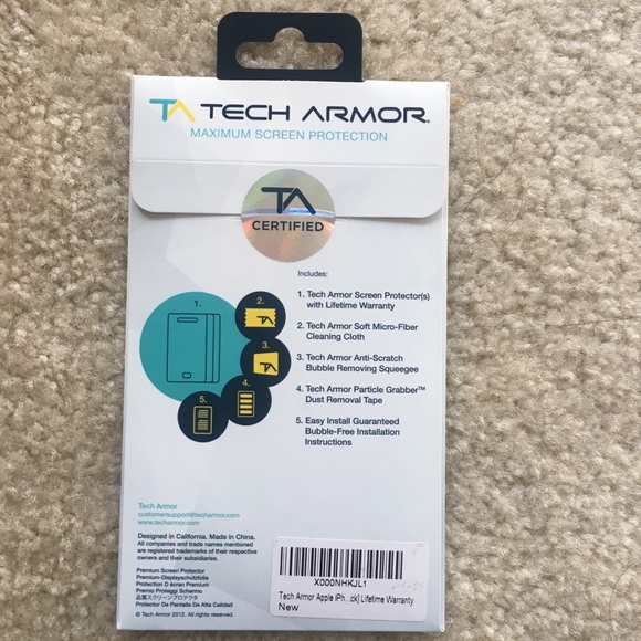 iPhone 6S Plus/6 Plus Screen Protector 3 Pack - Picture 3 of 5